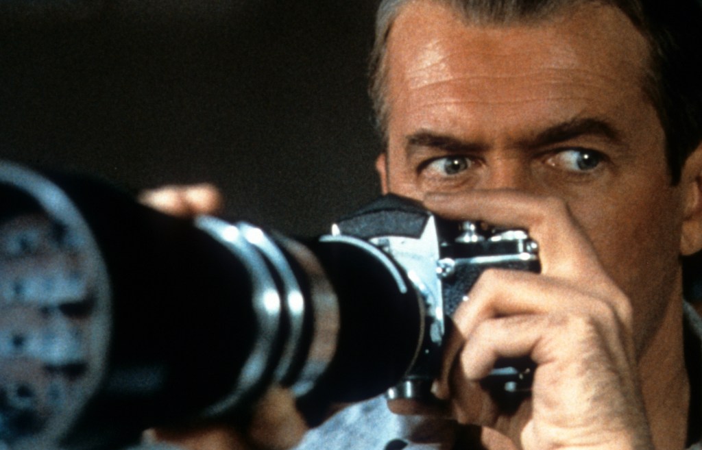 James Stewart in Rear Window