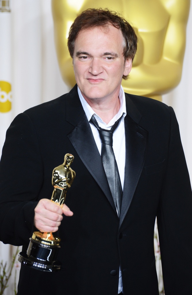 Profile picture of Quentin Tarantino winning an Oscar
