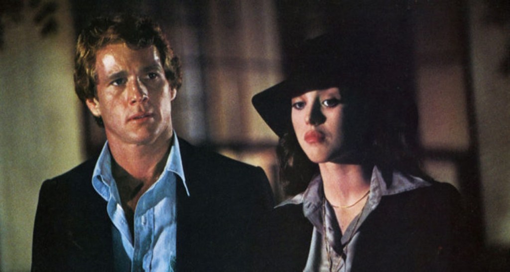 Ryan O'Neal and Isabelle Adjani in The Driver