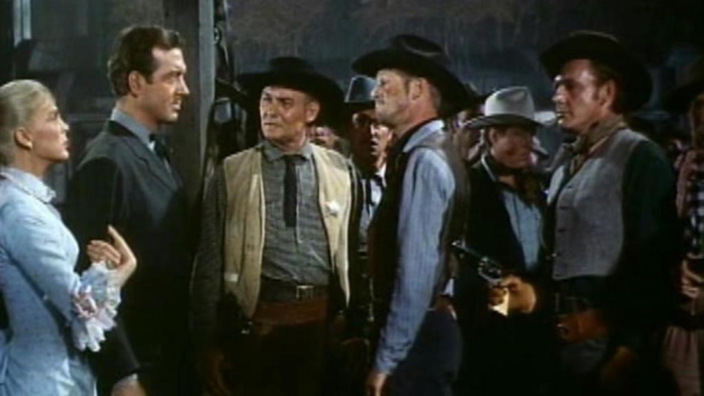 A square off in Silver Lode - a Dwan western