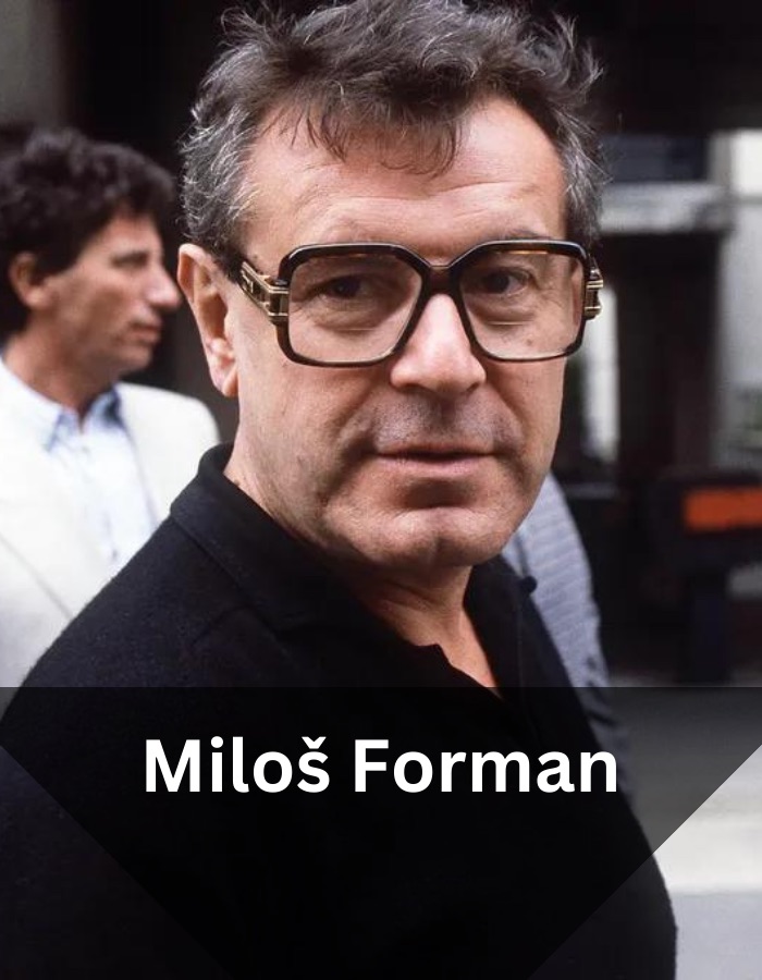 A photo of Frank Borzage with text overlayed in front of him with his name