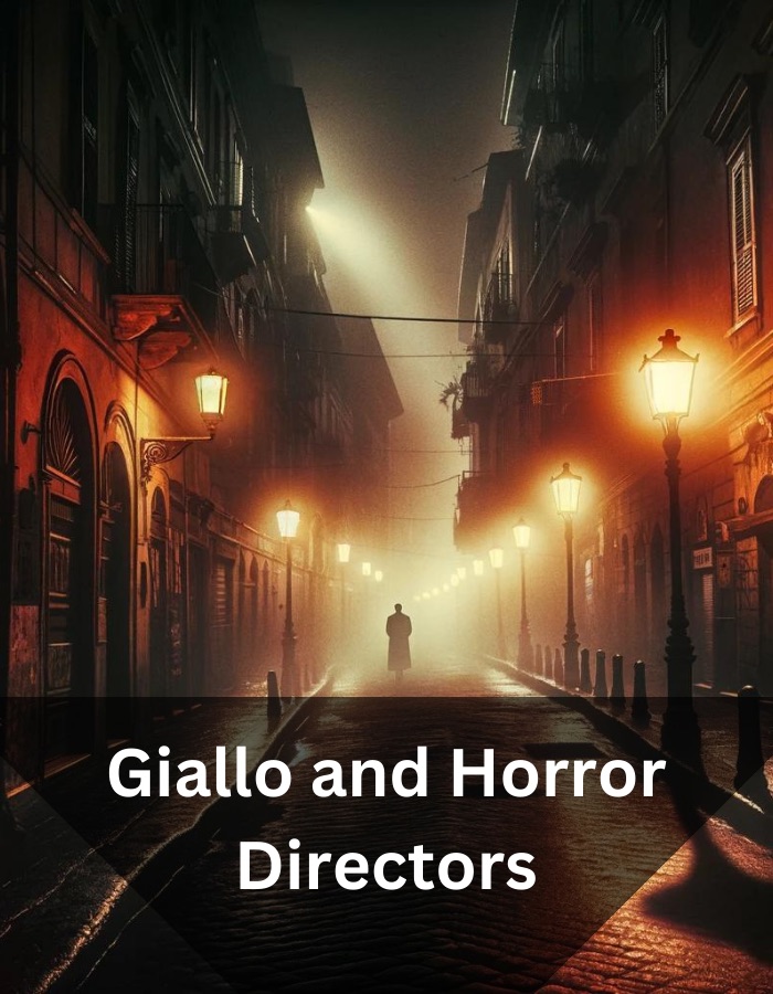 Illustration of a dark, shady Italian street