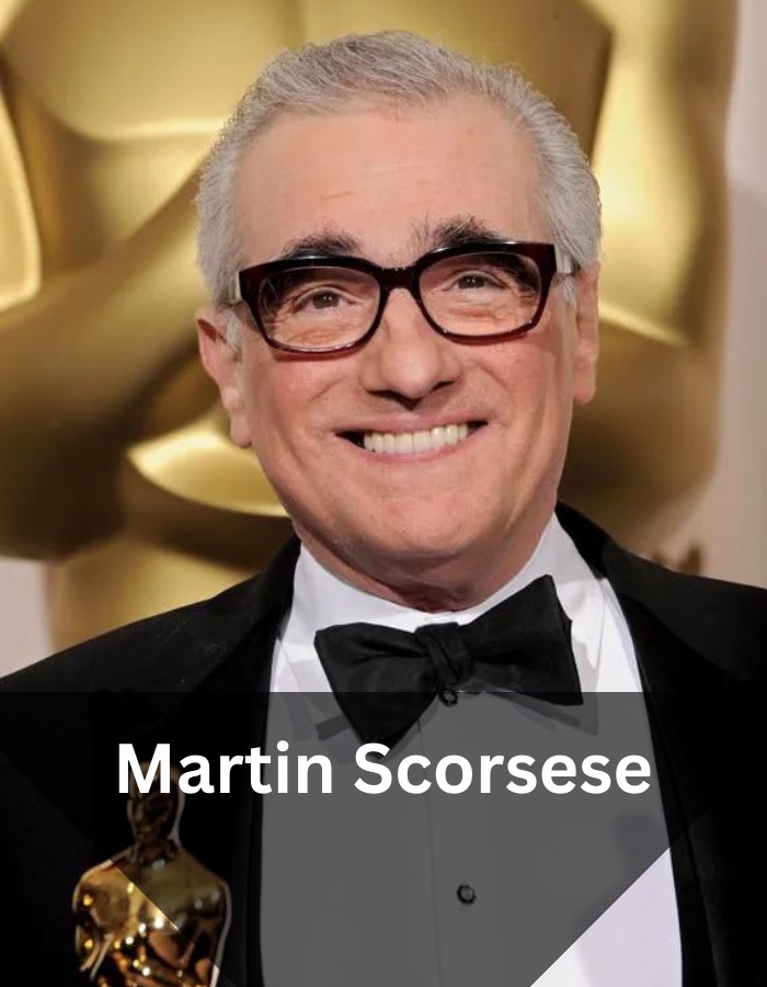 A photo of Frank Borzage with text overlayed in front of him with his name