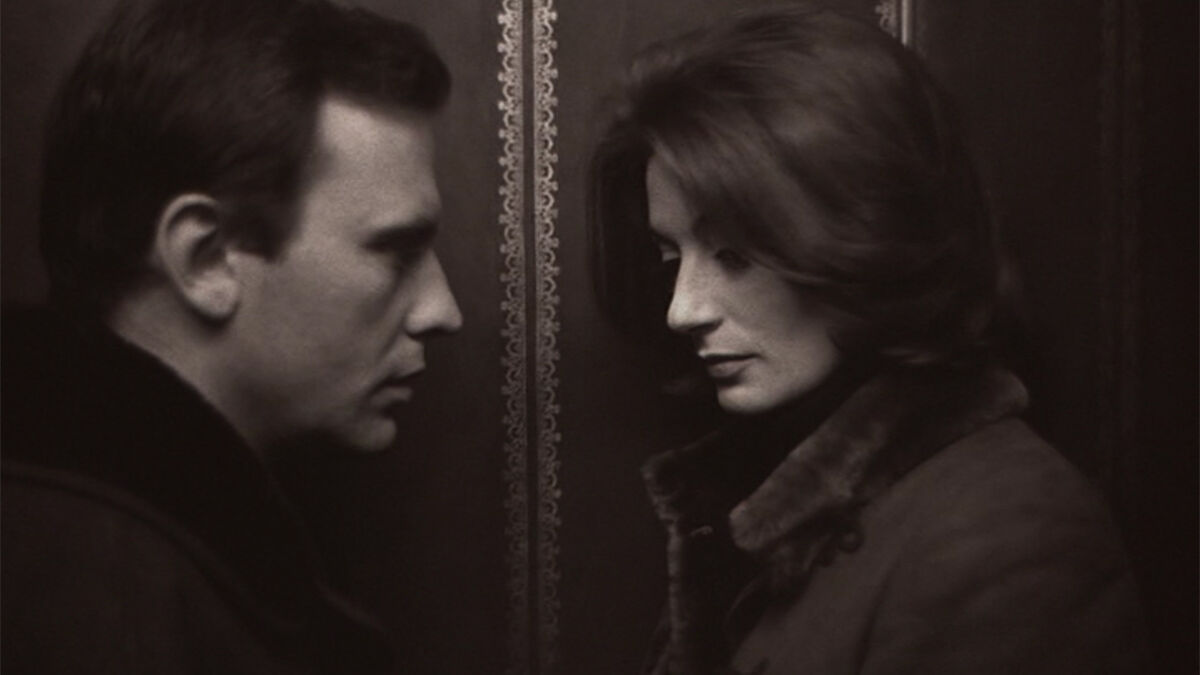 Still from A Man and a Woman (1966) by Claude Lelouch