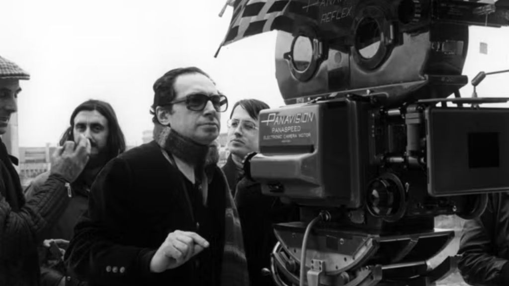 Jean-Charles Tacchella filming